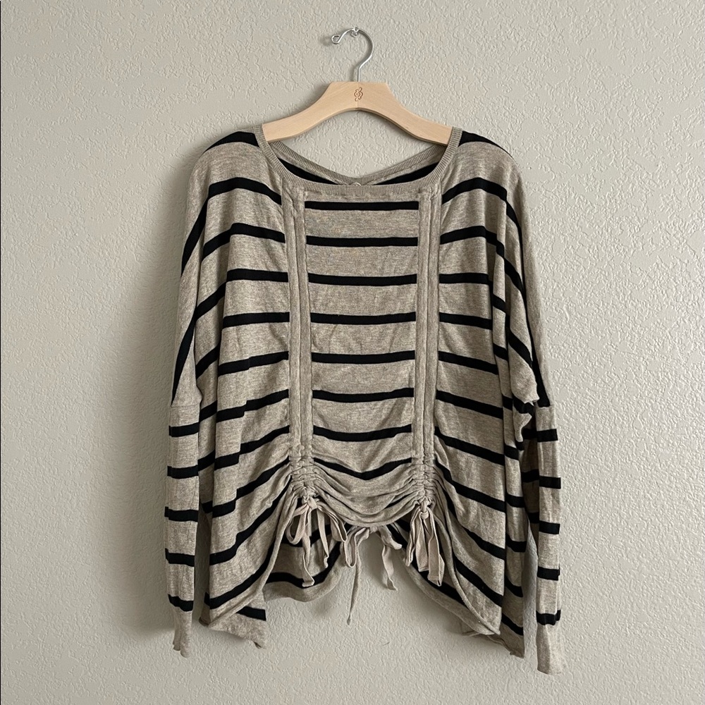 All Saints Women Stripe Plume Jumper Sweater